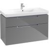 Villeroy & boch Subway 2.0 wastafelonderkast 98.7x59x44.9cm Grijs 1025041 Villeroy & boch Subway 2.0 wastafelonderkast 98.7x59x44.9cm Grijs 1025041