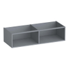 BRAUER Flourish armoire latérale - 119x30x45,5cm - avec 2 compartiments de rangement gris mat SW445677