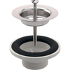 Geberit Wastafel Afvoerplug - rvs (wit) SW259144