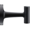 Duravit Starck T Handdoekhaak - rond - mat zwart SW297091