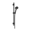 Hansgrohe Activera S ensemble de douche 95 - 2 jets - EcoSmart - avec barre coulissante varia 72cm - noir mat SW1387700