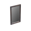 Forzalaqua Reno 2.0 miroir 40x70cm Rectangulaire sans éclairage avec cadre Chêne massif Charcoal SW492640