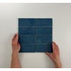 Cifre Ceramica Atlas wandtegel - 7.5x15cm - 8.5mm - Rechthoek - Donkerblauw glans SW359863