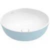 Villeroy en Boch Artis opzetwastafel rond Ø43x12.5cm zonder kraangat zonder overloop fog SW68803 Villeroy en Boch Artis opzetwastafel rond Ø43x12.5cm zonder kraangat zonder overloop fog SW68803