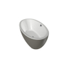 Xenz Britt XS vrijstaand bad 170x85x60 bicolor wit/cement incl. 7006 badafvoer/vulcombinatie oud koper SW381318 Xenz Britt XS vrijstaand bad 170x85x60 bicolor wit/cement incl. 7006 badafvoer/vulcombinatie oud koper SW381318