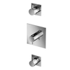 Hotbath Laddy robinet de douche encastrable thermostatique avec 2 robinets d'arrêt chrome SW12338 Hotbath Laddy robinet de douche encastrable thermostatique avec 2 robinets d'arrêt chrome SW12338