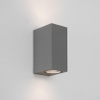 Astro Chios 150 Applique murale 15x6,8x9,2cm IP44 culot GU10 gris structuré SW378163