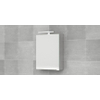 Bruynzeel armoire miroir 50x70cm avec porte gauche sans lumière aluminium GA11662 Bruynzeel armoire miroir 50x70cm avec porte gauche sans lumière aluminium GA11662