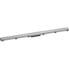 Hansgrohe RainDrain Match Douchegoot - 120cm - hoogte verstelbaar frame - brushed stainless steel SW1590420