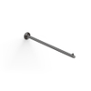 Clou Kaldur handdoekrek recht gunmetal geborsteld PVD SW917340