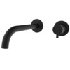 Plieger Napoli Mitigeur lavabo encastrable 2 trous 1 levier avec bec 23.8cm ColdStart Noir mat SW238015 Plieger Napoli Mitigeur lavabo encastrable 2 trous 1 levier avec bec 23.8cm ColdStart Noir mat SW238015