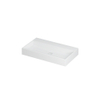 Ink united lavabo 80x11x45cm 1 trou pour robinet évier porcelaine blanc brillant SW454553