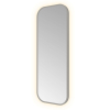 Hotbath &MORE Spiegel - 30x80cm - indirect LED - color changing - dimbaar - met afstandsbediening - PVD - geborsteld gunmetal antraciet SW1246077