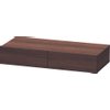 Duravit DuraStyle badkamerkast 100x44x15cm Kastanje SW58841 Duravit DuraStyle badkamerkast 100x44x15cm Kastanje SW58841