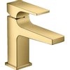 Hansgrohe Metropol Toiletkraan - 100 met push open waste - met voorsprong vaste uitloop 12.7cm - glans goud SW297554