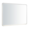 Nordlux Dovina spiegellamp - 60cm - IP44 - led - Aluminium Wit SW1102508