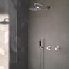 Hotbath Cobber IBS21 Complete Inbouwset - douchemengkraan - 2 functies - omstel - 35cm wandarm - 20cm ronde hoofddouche - staafhanddouche - hoogglans chroom SW230004