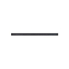 Terravito Alrivo Round carreau mural - 1.5x30cm - 8mm - Rectangle - Noir Brillant SW679878