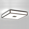 Astro Mashiko 400 Square Plafonnier 8.7x40x8.7cm IP44 douille E27 bronze SW75623