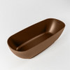 Mondiaz Rock Baignoire îlot 170x70cm Couleur Rust mat Couleur intérieure Marron SW491570 Mondiaz Rock Baignoire îlot 170x70cm Couleur Rust mat Couleur intérieure Marron SW491570