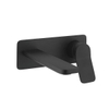 Crosswater Glide II Inbouw wastafelkraan - 20cm uitloop - met hendel - mat zwart SW648382