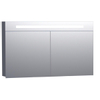 Saniclass Double Face armoire miroir 120x70x15cm 2 portes avec éclairage LED gris SW24962 Saniclass Double Face armoire miroir 120x70x15cm 2 portes avec éclairage LED gris SW24962