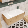 ENSEMBLE DE MEUBLE MONDIAZ LUSH - 80cm - 1 tiroir - lavabo cloud - vasque centrale - 0 trous de robinet - chêne blanchi SW409415 ENSEMBLE DE MEUBLE MONDIAZ LUSH - 80cm - 1 tiroir - lavabo cloud - vasque centrale - 0 trous de robinet - chêne blanchi SW409415
