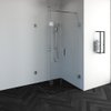Saniclass Create douchecabine vierkant 3-delig 90x90cm profielloos met pendeldeuren antikalk en 8mm veiligheidsglas chroom SW223671 Saniclass Create douchecabine vierkant 3-delig 90x90cm profielloos met pendeldeuren antikalk en 8mm veiligheidsglas chroom SW223671
