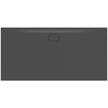 Villeroy & Boch Ecora douchebak - 180x90x3.5cm - afvoer lange zijde - anthracite (antraciet) SW1558968