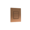 Panneau de commande QeramiQ Push Metal Thin - pour Grohe Skate - 2 boutons - cuivre brossé SW1239434