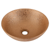 Differnz BRIGHT Vasque à poser - 36x14cm - émaillé - cuivre SW1236908