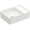 Villeroy & Boch Collaro opzetwastafel rechthoekig met kraangatbank 51x38cm zonder overloop zonder kraangat ceramic+ wit SW358387 Villeroy & Boch Collaro opzetwastafel rechthoekig met kraangatbank 51x38cm zonder overloop zonder kraangat ceramic+ wit SW358387