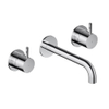 Hotbath Cobber Afbouwdeel ten behoeve van inbouw wastafelkraan - 18cm uitloop CR - chroom SW1246755