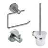 Fortifura Calvi Toiletset 3-delig Geborsteld RVS PVD (RVS) SW809447