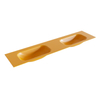 Mondiaz BIG small Ocher solid surface inbouw wastafel 200cm dubbel SW435735 Mondiaz BIG small Ocher solid surface inbouw wastafel 200cm dubbel SW435735