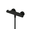 Hotbath Ace Douchemengkraan - thermostatisch - opbouw - doucheslang - PVD - mat zwart SW1117590