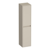 BRAUER Adore armoire de salle de bains - 160x35x35cm - avec 2 portes sans poignées ouvrant à gauche ou à droite beige mat SW1198218