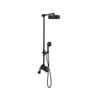 Crosswater MPRO Industrial thermostatische regendouche met handdouche zwart carbon SW648403 Crosswater MPRO Industrial thermostatische regendouche met handdouche zwart carbon SW648403