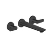 Hansgrohe Axor Citterio C partie apparente - pour mitigeur - bec 22.2cm - cubic cut - noir mat SW1152165