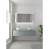 Bruynzeel Giro badmeubelset 49x150x46cm 2 wasbakken 2 lades met spiegel met softclose composite fjord groen SW384210 Bruynzeel Giro badmeubelset 49x150x46cm 2 wasbakken 2 lades met spiegel met softclose composite fjord groen SW384210