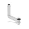 Geberit Clou-systeem - af- en overloopventiel - 5/4" - wit SW30040