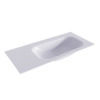 Mondiaz BIG small Cale solid surface inbouw wastafel 100cm rechts SW428192 Mondiaz BIG small Cale solid surface inbouw wastafel 100cm rechts SW428192