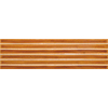 ÉCHANTILLON vtwonen Carreaux Rib Carreau mural 134X450 Mustartd Crackle 9mm Brillant SW1449546