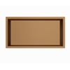 Fortifura Galeria Niche salle de bains - 60x30x7cm - Cuivre brossé PVD - DESTOCKAGE OUT13230