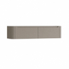 H&R Badmeubelen Juice Wastafelonderkast - 180x45x40cm - afgeronde hoeken - 2 lades - geïntegreerde greep - olive SW1259507