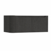 H&R Badmeubelen Juice Wastafelonderkast - 100x45x40cm - linkerhoek afgerond - 1 lade - geïntegreerde greep - basalt SW1259797