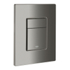 Grohe Bedieningsplaat - voor closet - 1.2x15.6x19.7cm - kunststof - hard graphite (antraciet) SW116327