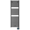 DRL E-COMFORT Claudia Elektrische Badkamerradiator - 76.3x50cm - 500watt - mat zwart SW864609