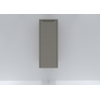 H&R badmeubelen Juice Halfhoge Kast - 40x35x100cm - met ronde hoeken - 1 deur - rechtsdraaiend - beige mat SW875399