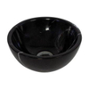 Plieger Mini Round waskom - 26x26x12cm - marmer zwart SW732898